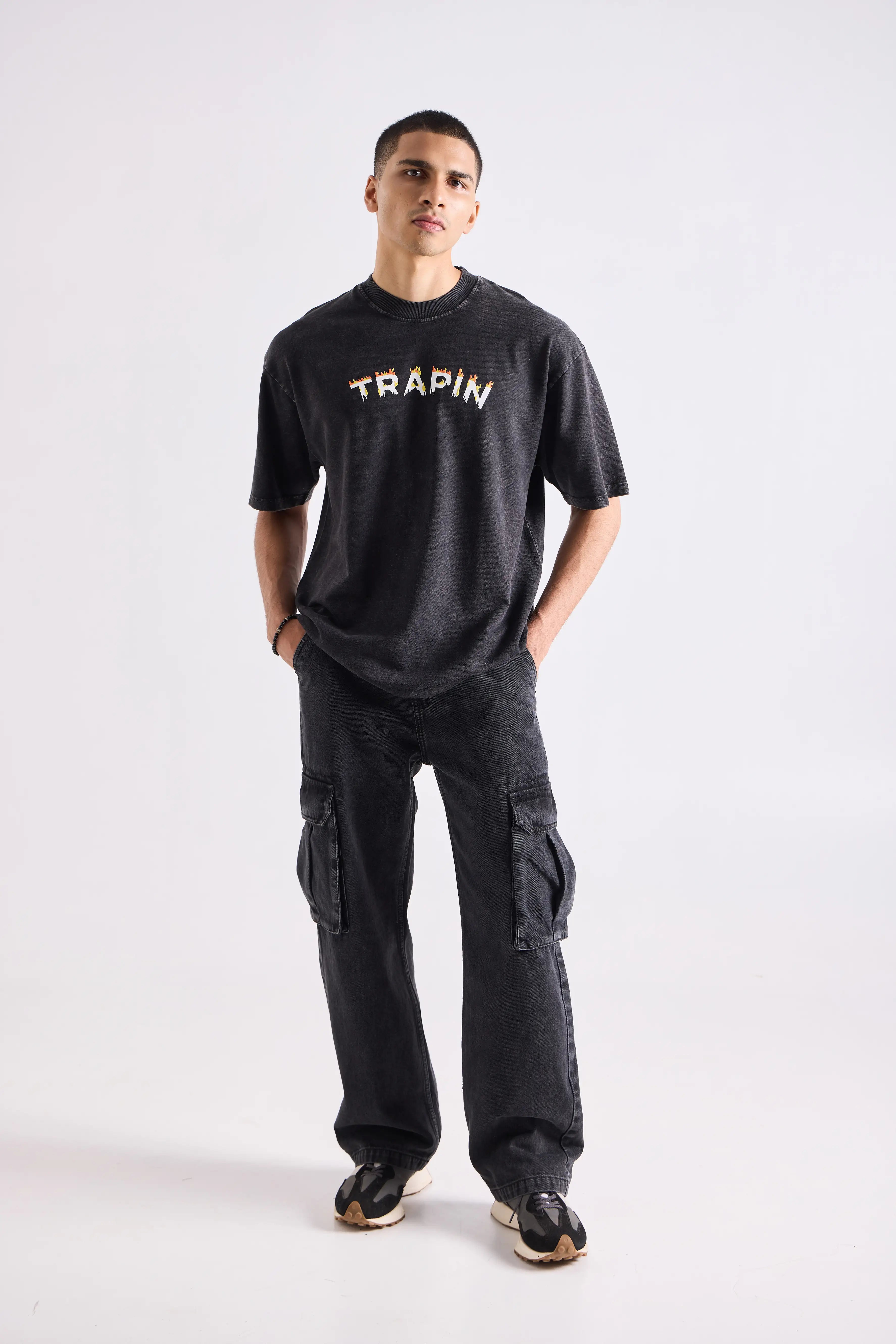 Flaming 8 Shots T-Shirt