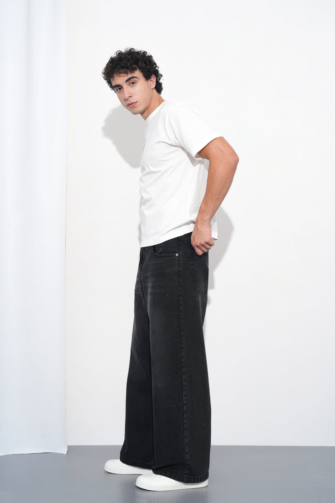 Classic Black Baggy Fit Jeans