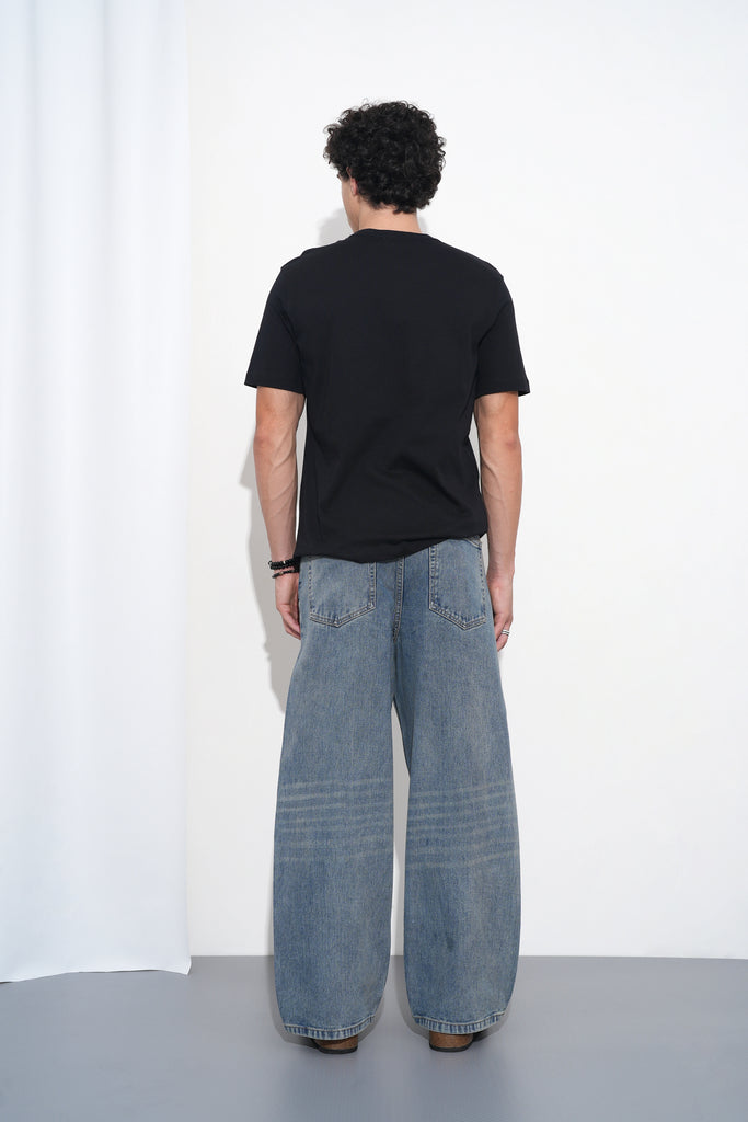 Classic Blue Baggy Fit Jeans