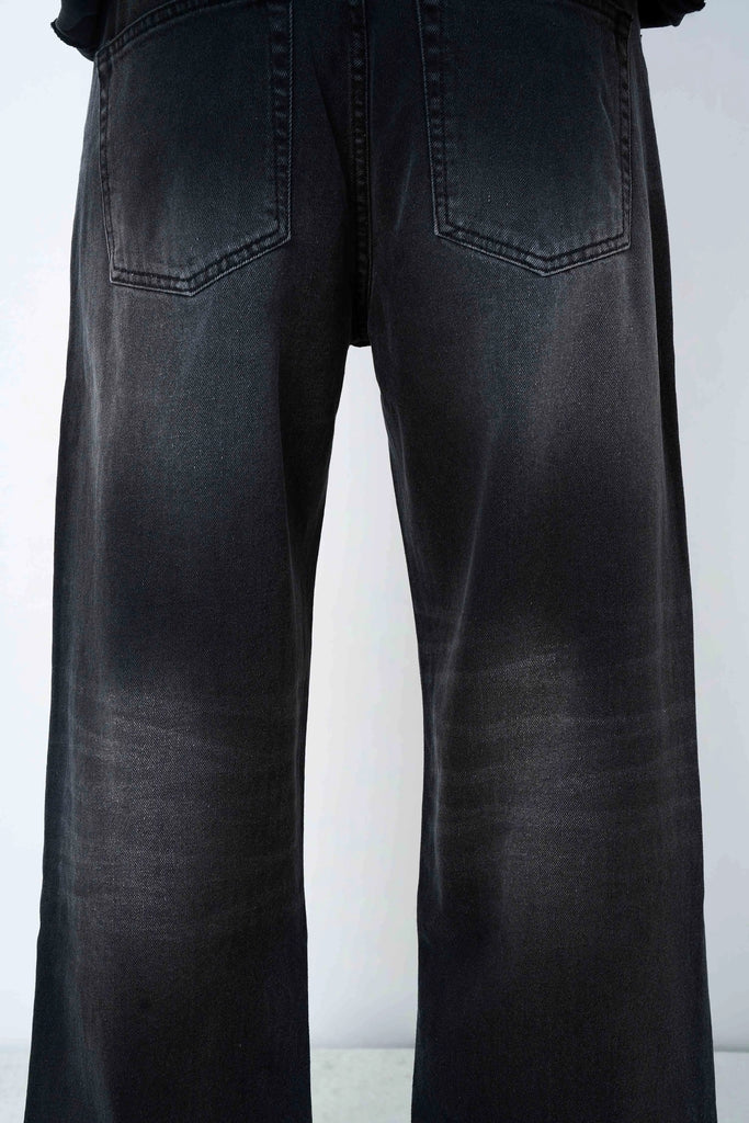 Midnight Black Straight Fit Jeans
