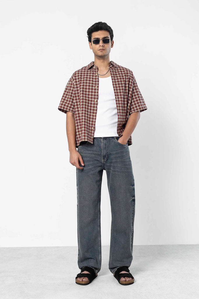 Desert Blue Straight Fit Jeans