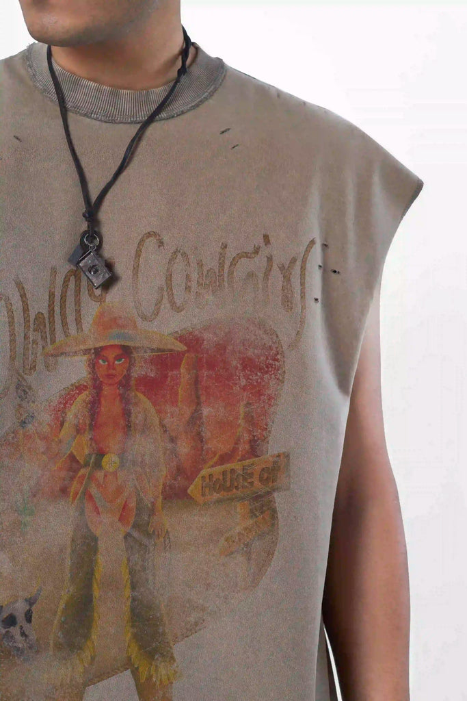 Howdy Girl  Muscle Tee