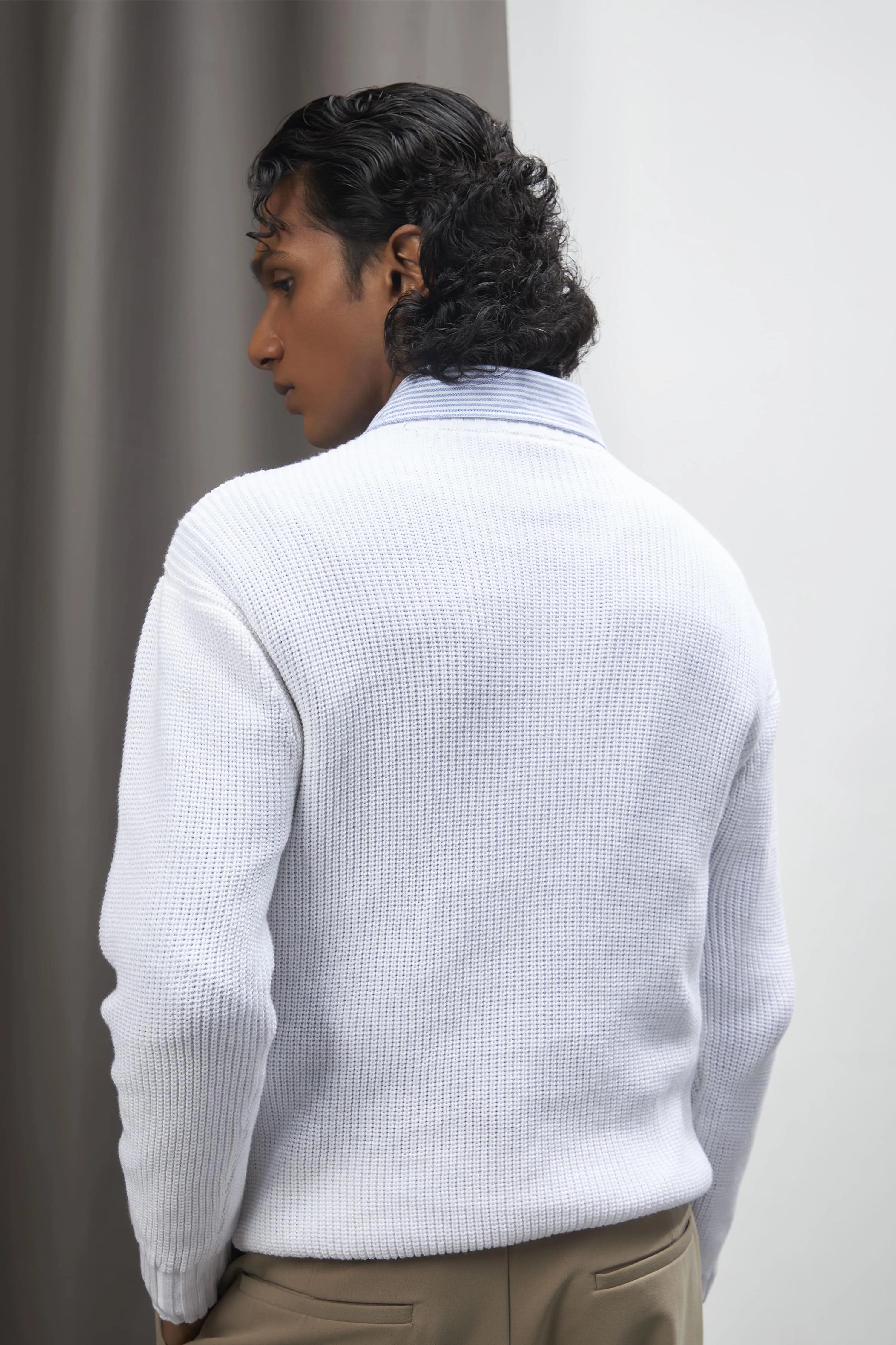 Snow White Oversized Knitwear