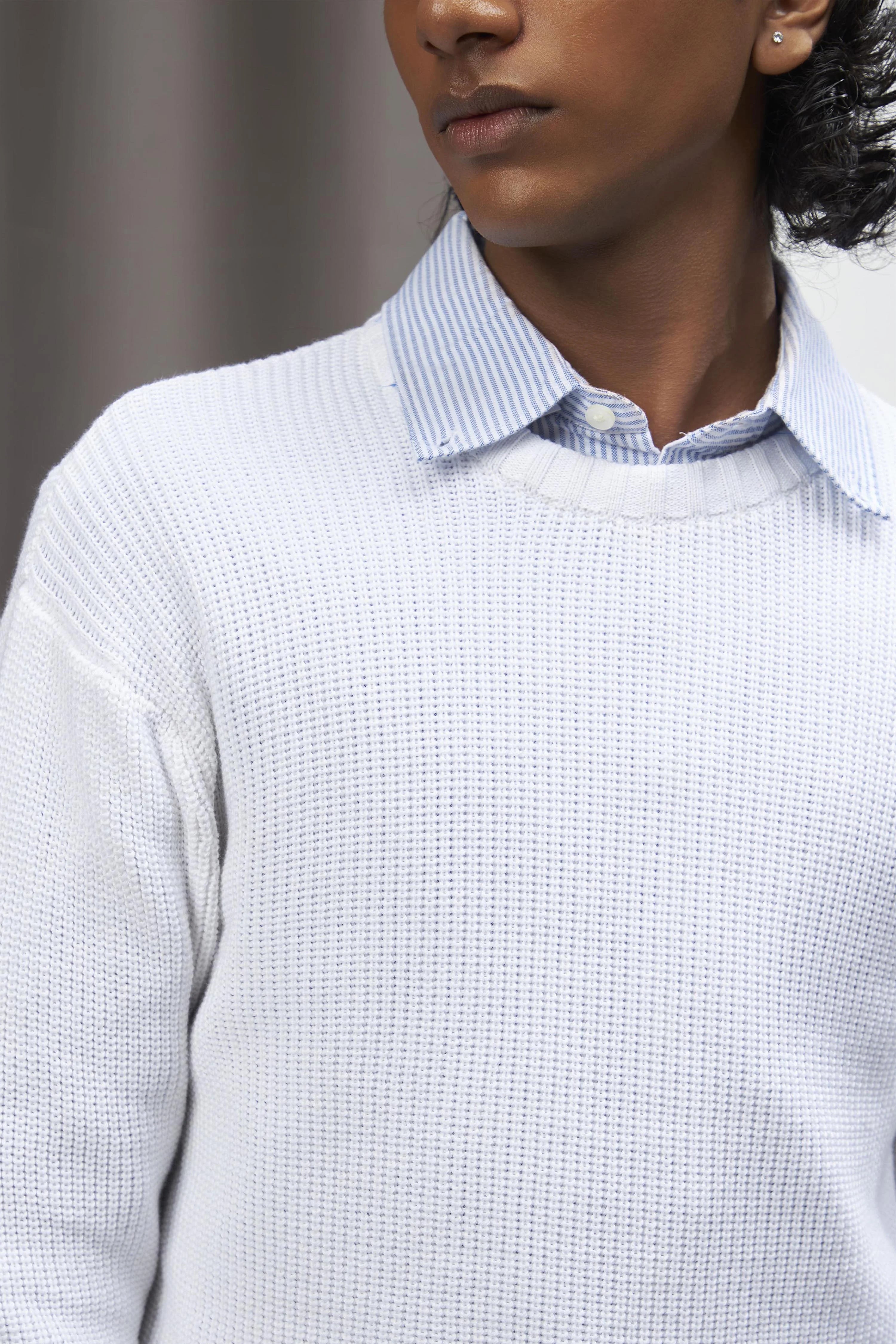 Snow White Oversized Knitwear