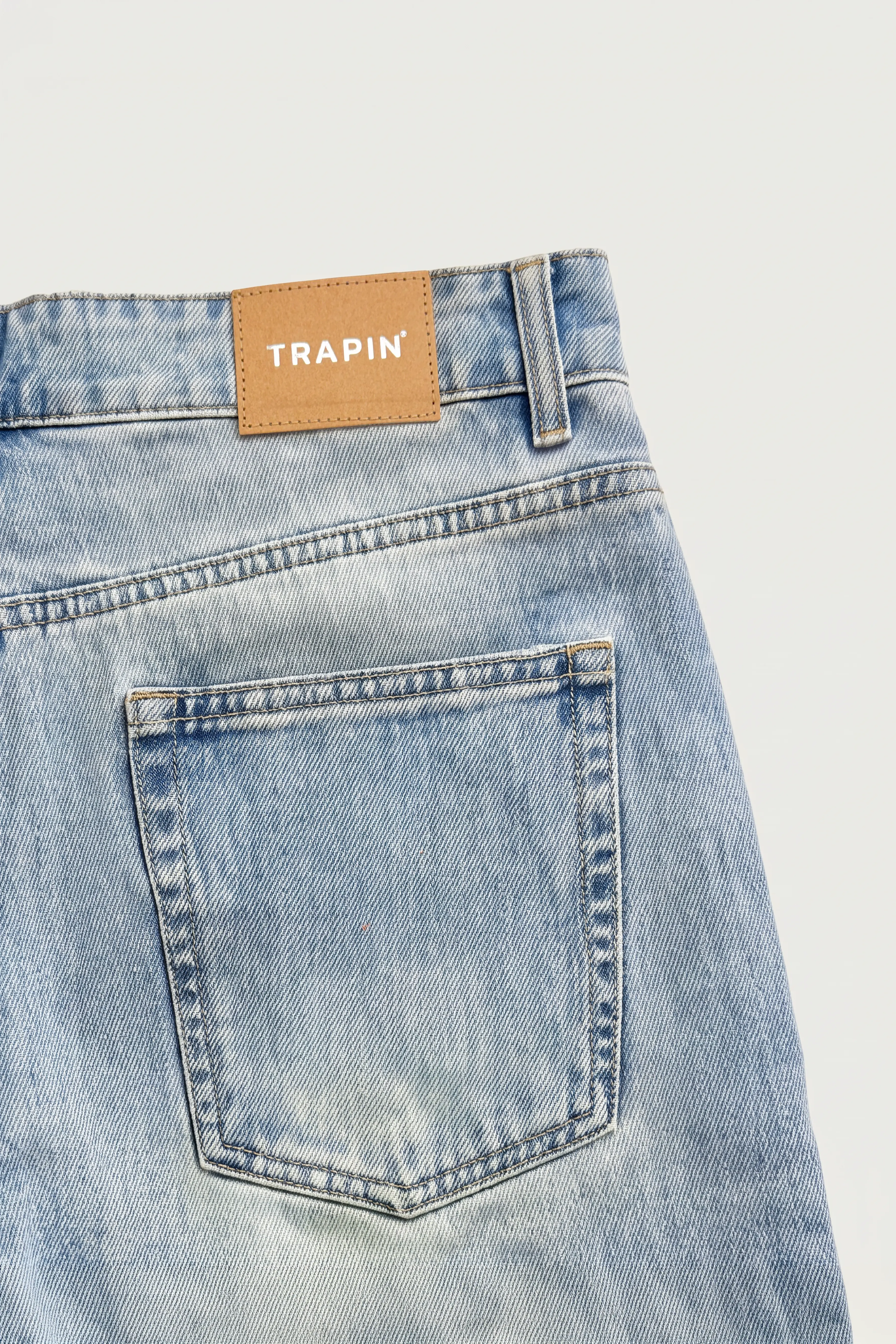 Sky Blue Relaxed Fit Jeans