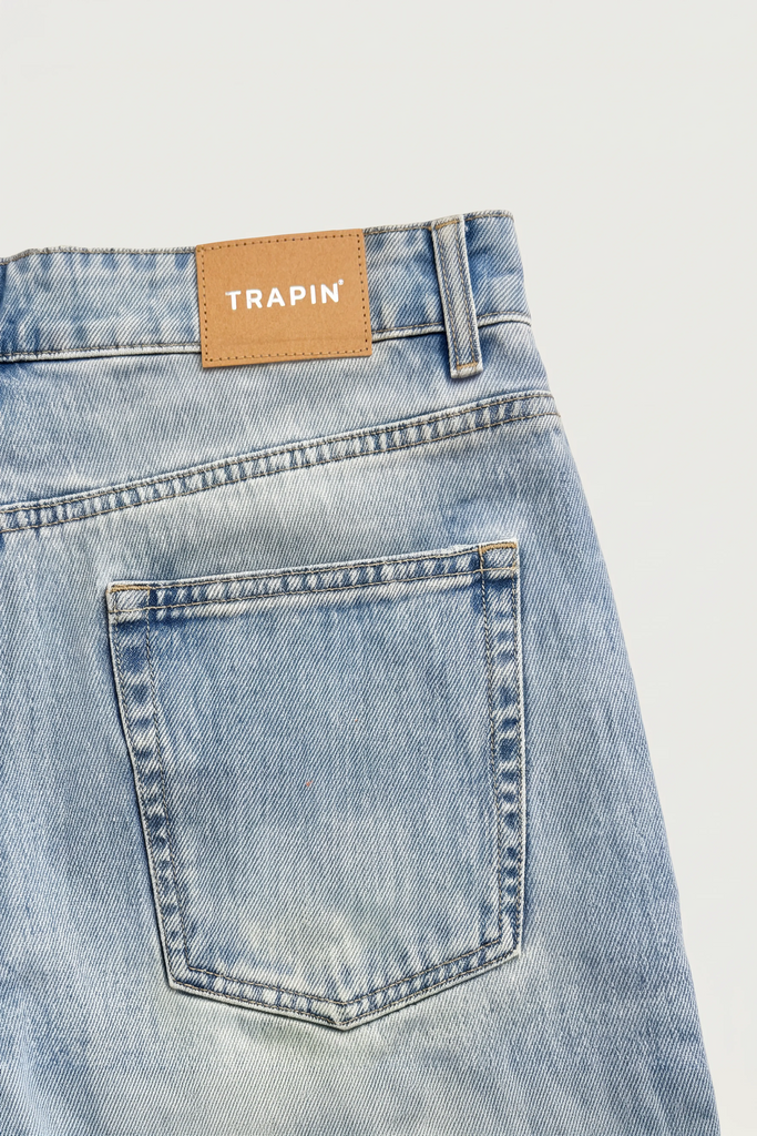 Sky Blue Relaxed Fit Jeans
