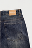 Cobalt Blue Ripped Relaxed Fit Jeans