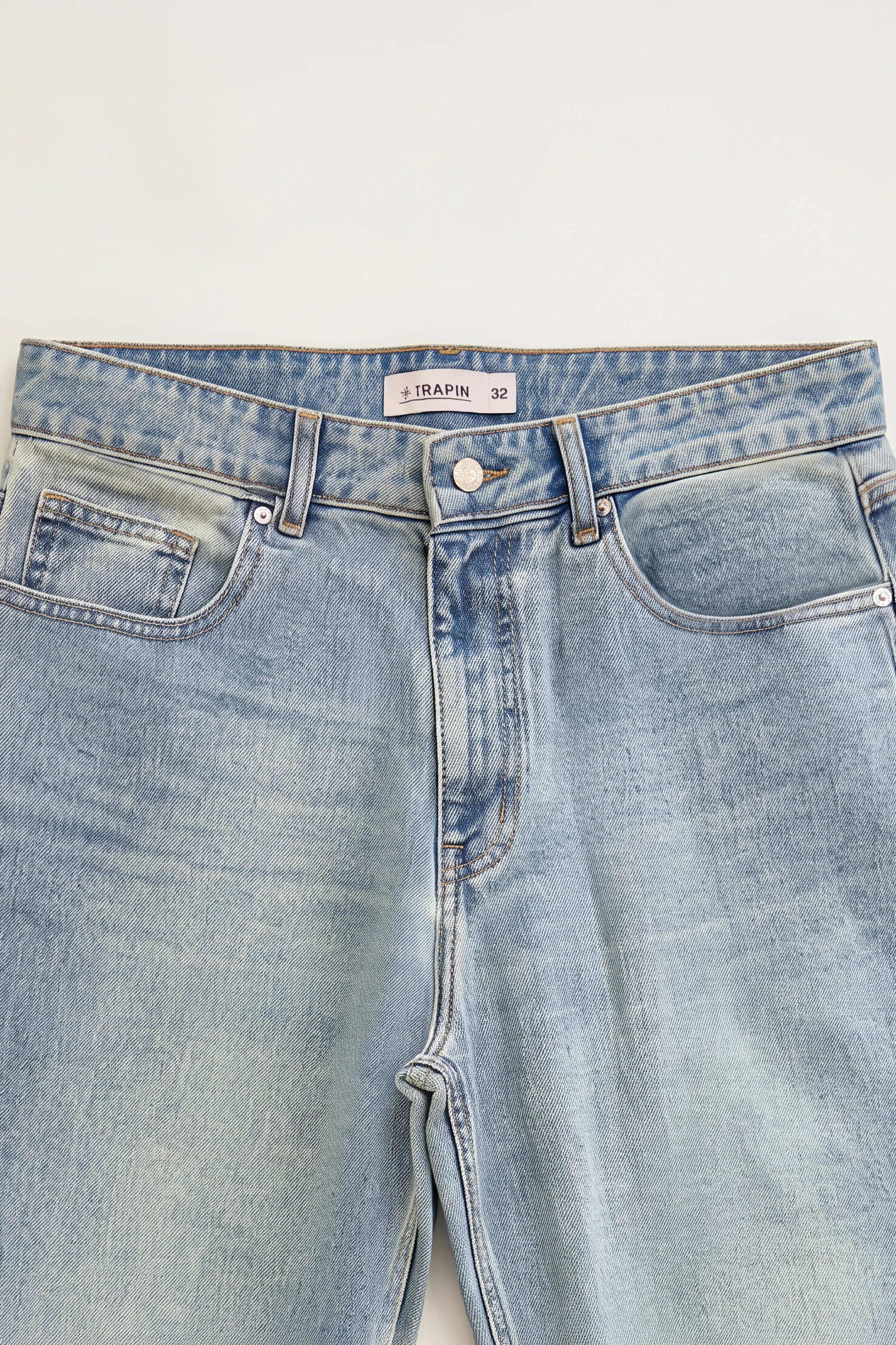 Sky Blue Relaxed Fit Jeans