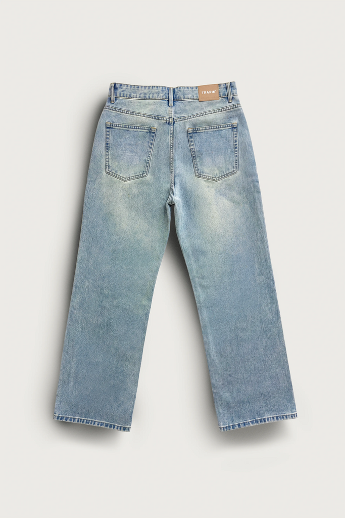 Sky Blue Relaxed Fit Jeans