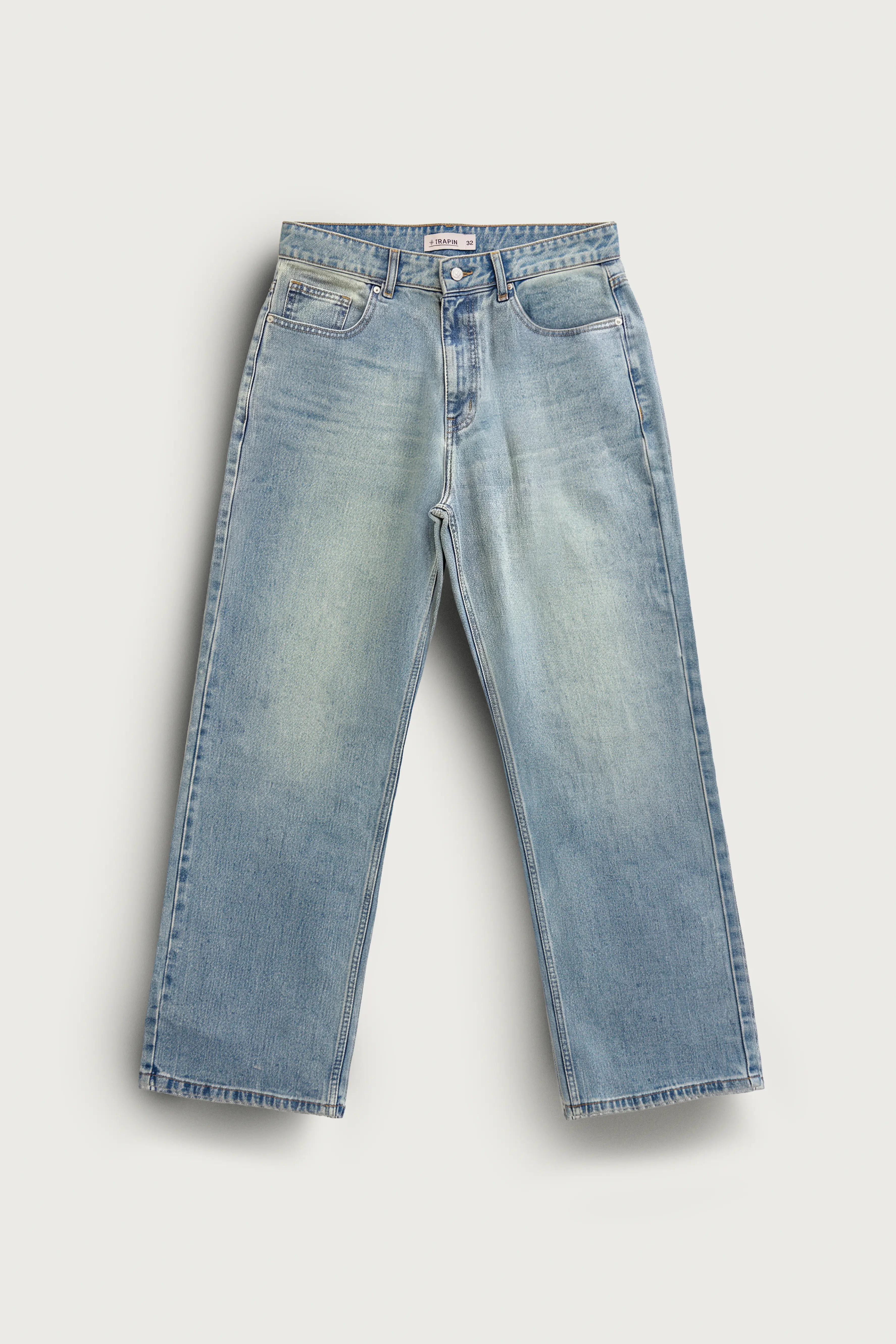 Sky Blue Relaxed Fit Jeans