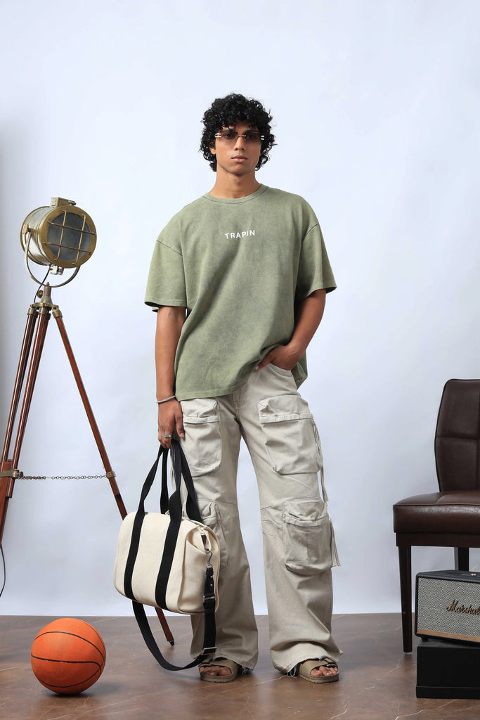 Fern Green Boxy Tshirt