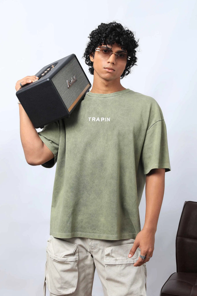 Fern Green Boxy Tshirt