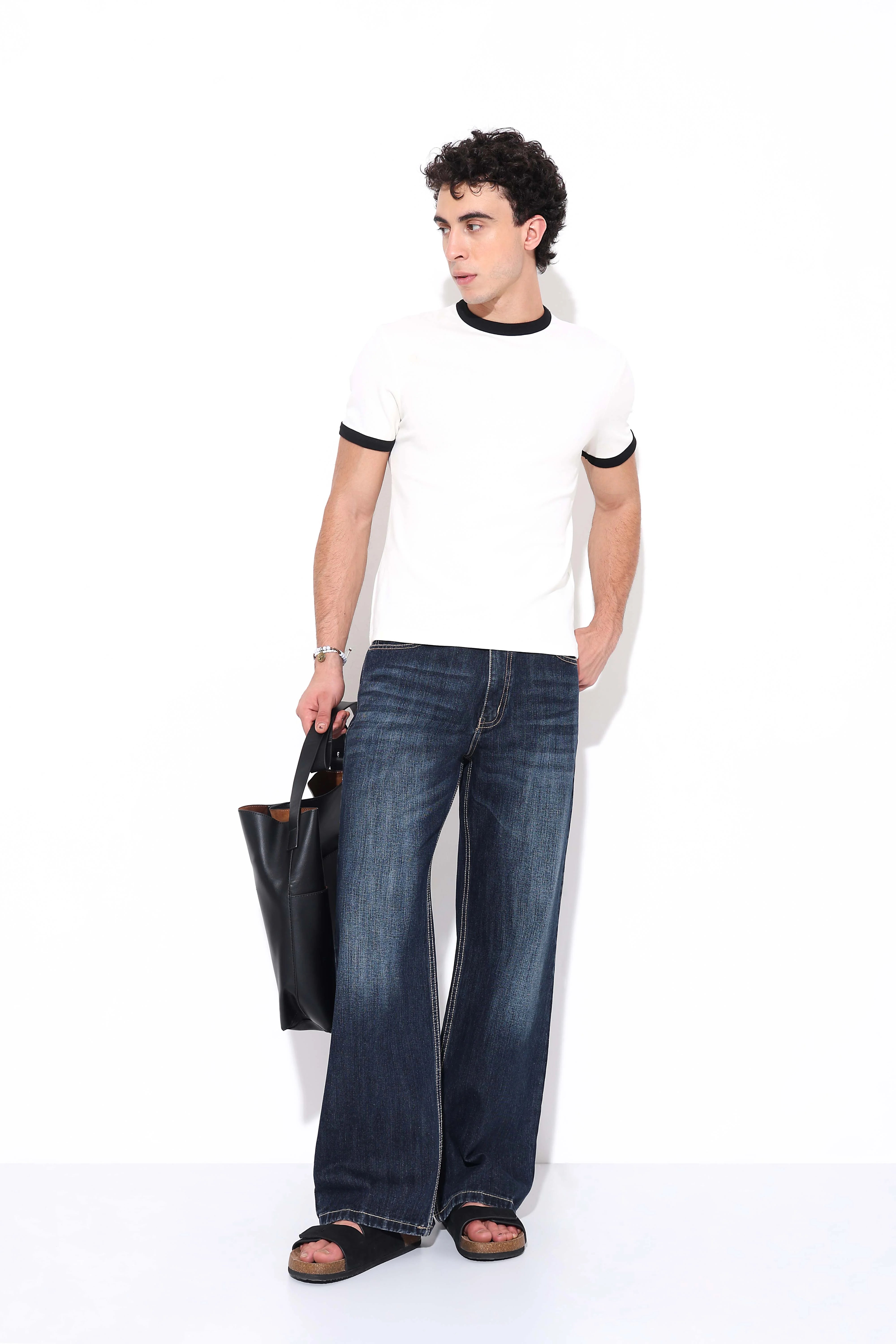 Marble Blue Relaxed Fit Jeans