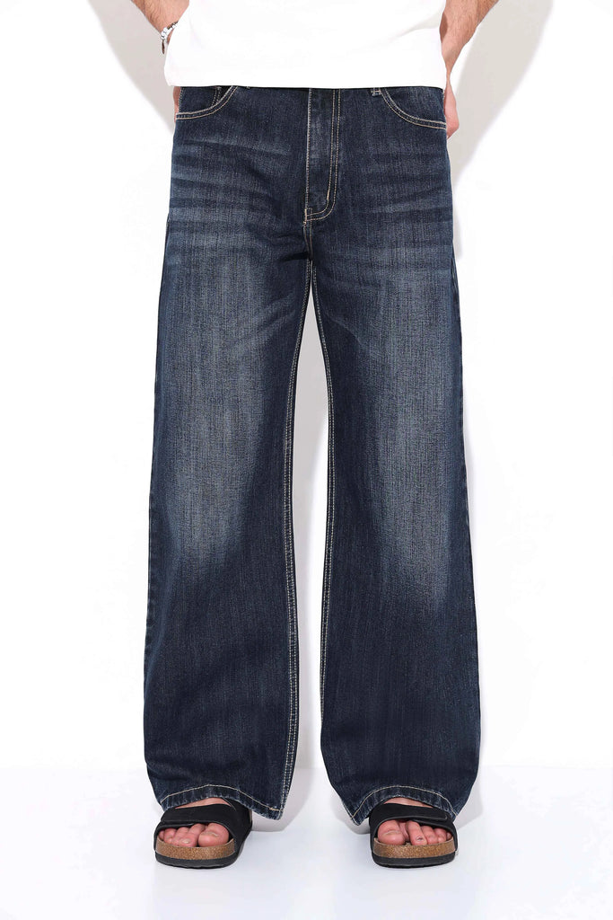 Marble Blue Relaxed Fit Jeans
