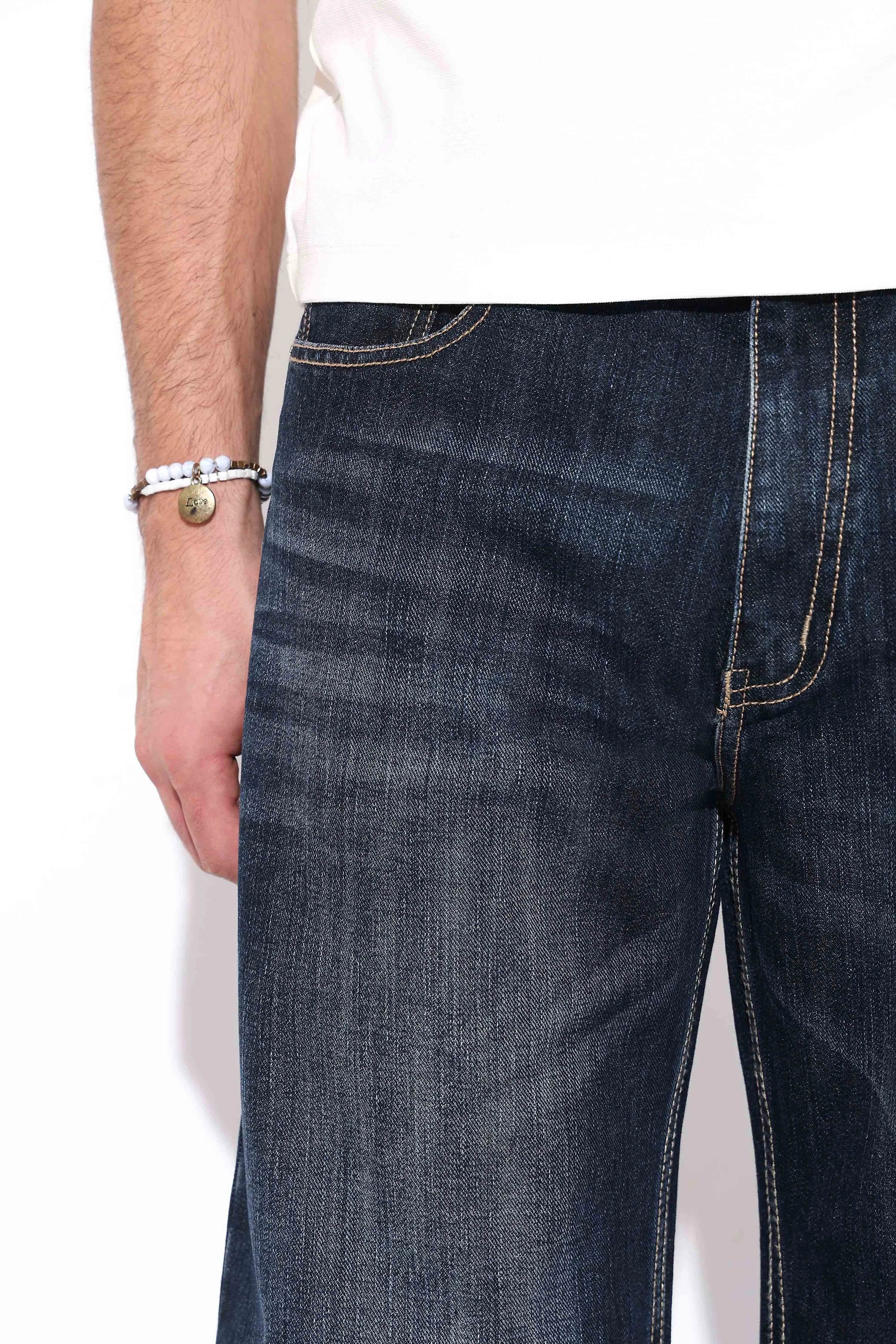 Marble Blue Relaxed Fit Jeans