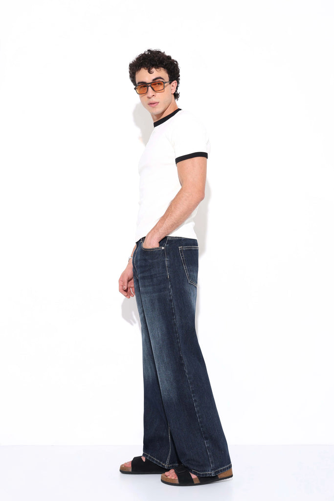 Marble Blue Relaxed Fit Jeans