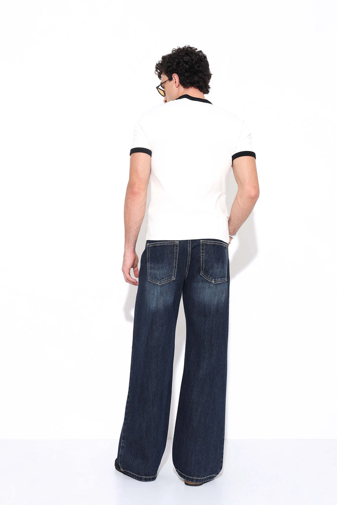 Marble Blue Relaxed Fit Jeans