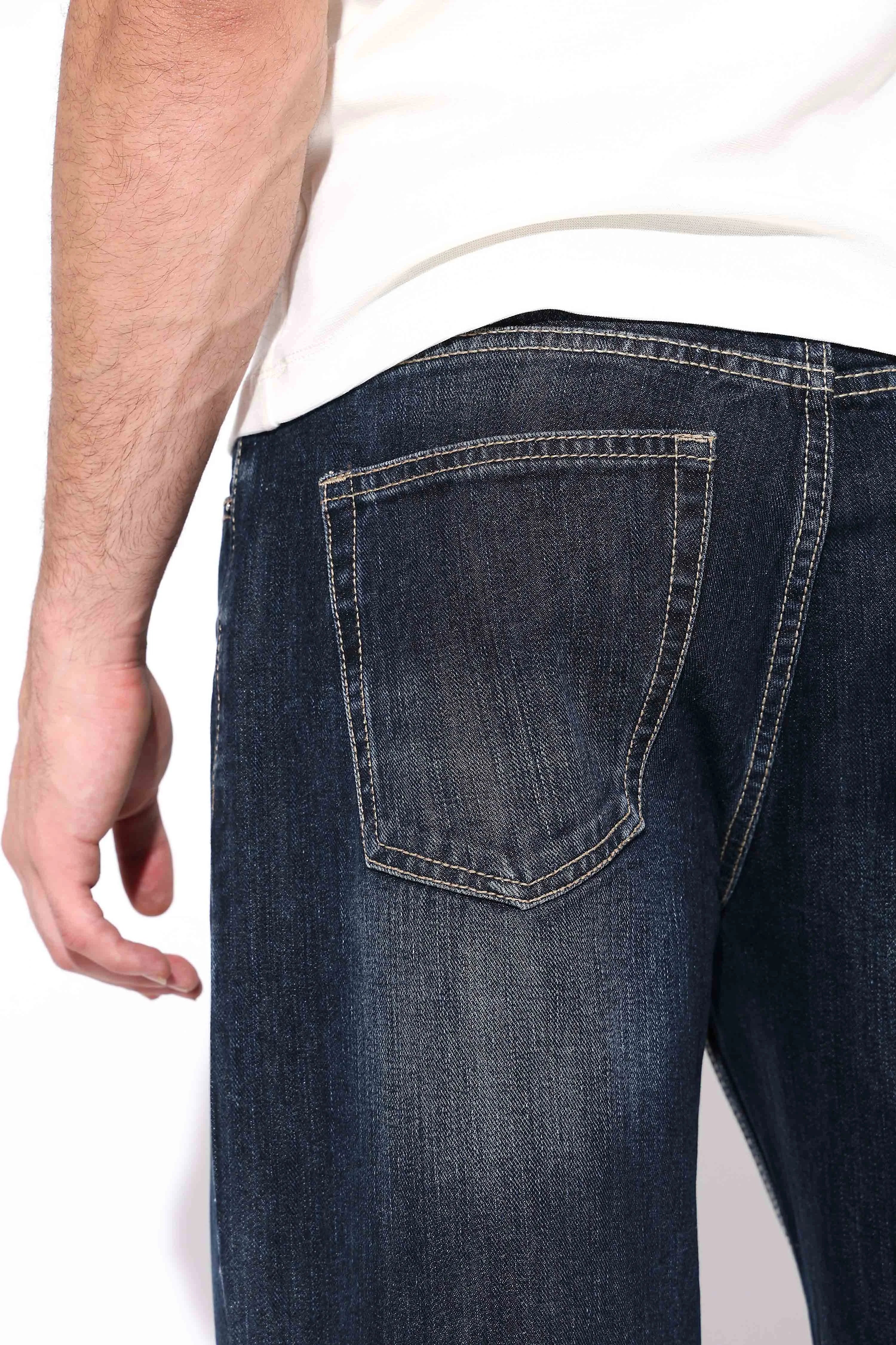 Marble Blue Relaxed Fit Jeans