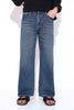 Ink Blue Loose Straight Fit Jeans
