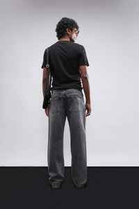 Smoke Grey Skater Fit Jeans