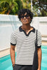 Mariner Knit Polo T-Shirt White