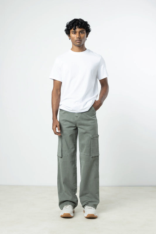 Moss Green Utility Cargo