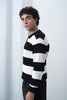 Classic Rugby Striped Polo Sweater