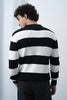 Classic Rugby Striped Polo Sweater