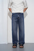 Stone Blue Straight Fit Jeans