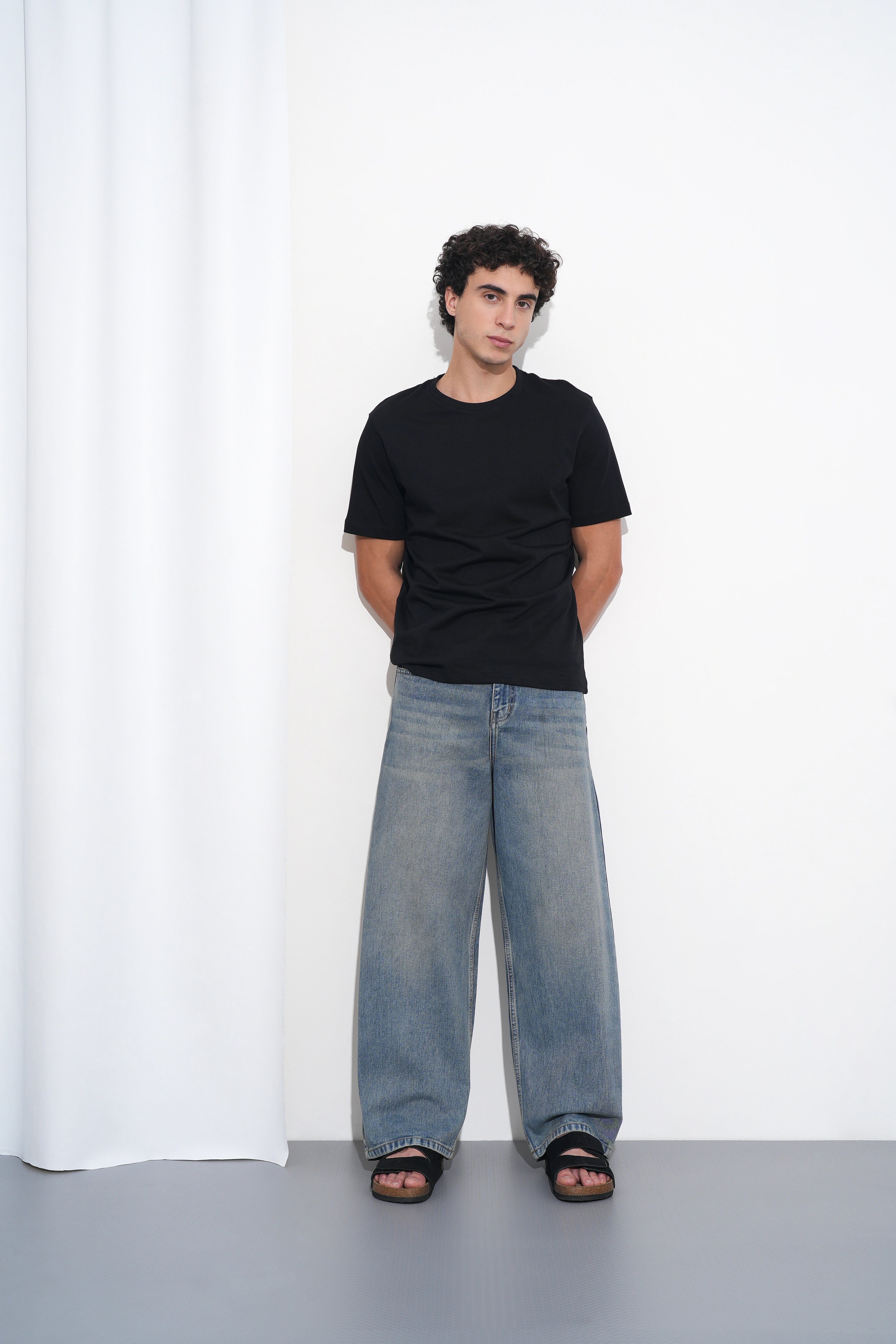 Classic Blue Baggy Fit Jeans