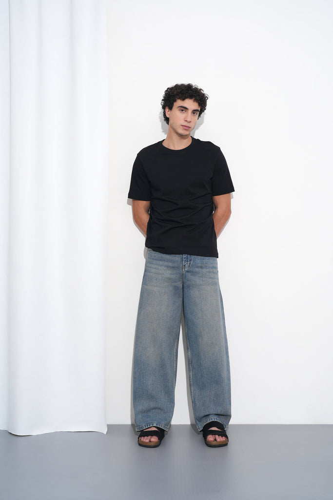 Classic Blue Baggy Fit Jeans