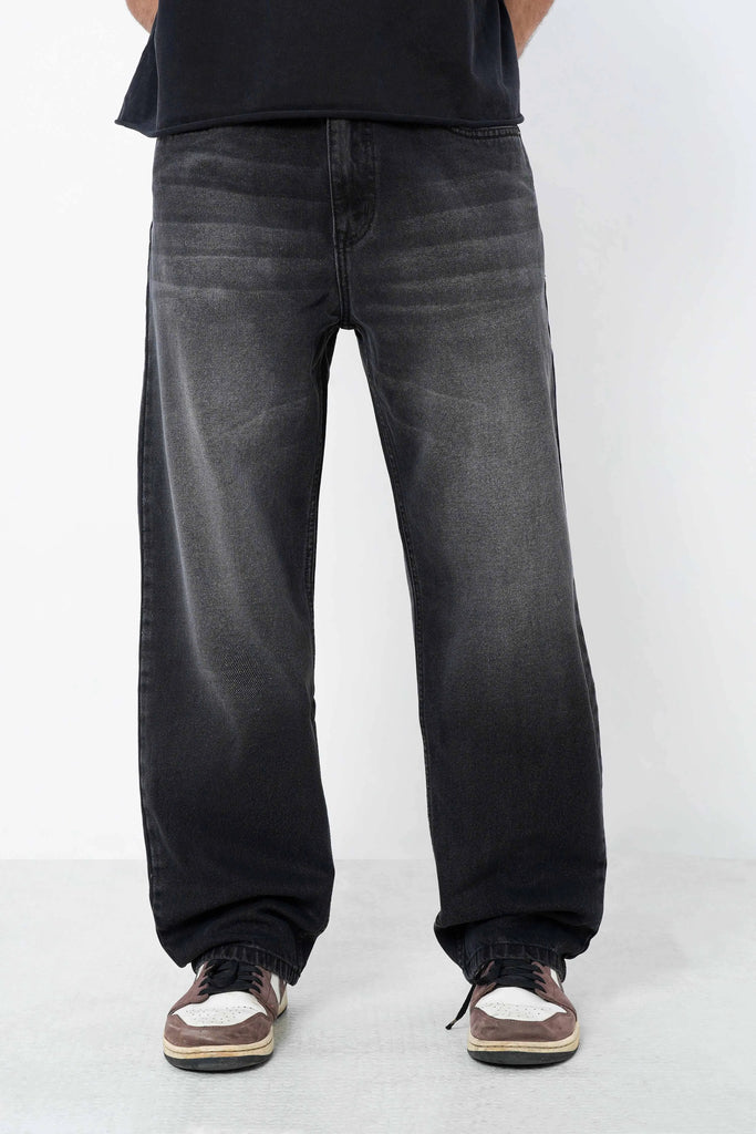 Midnight Black Straight Fit Jeans