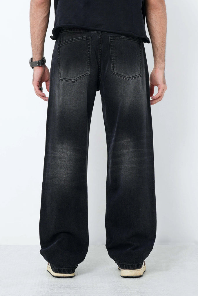Midnight Black Straight Fit Jeans