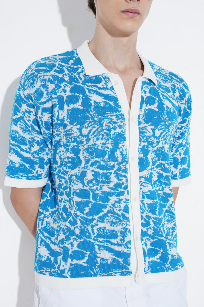 Ocean Mist Knit Shirt