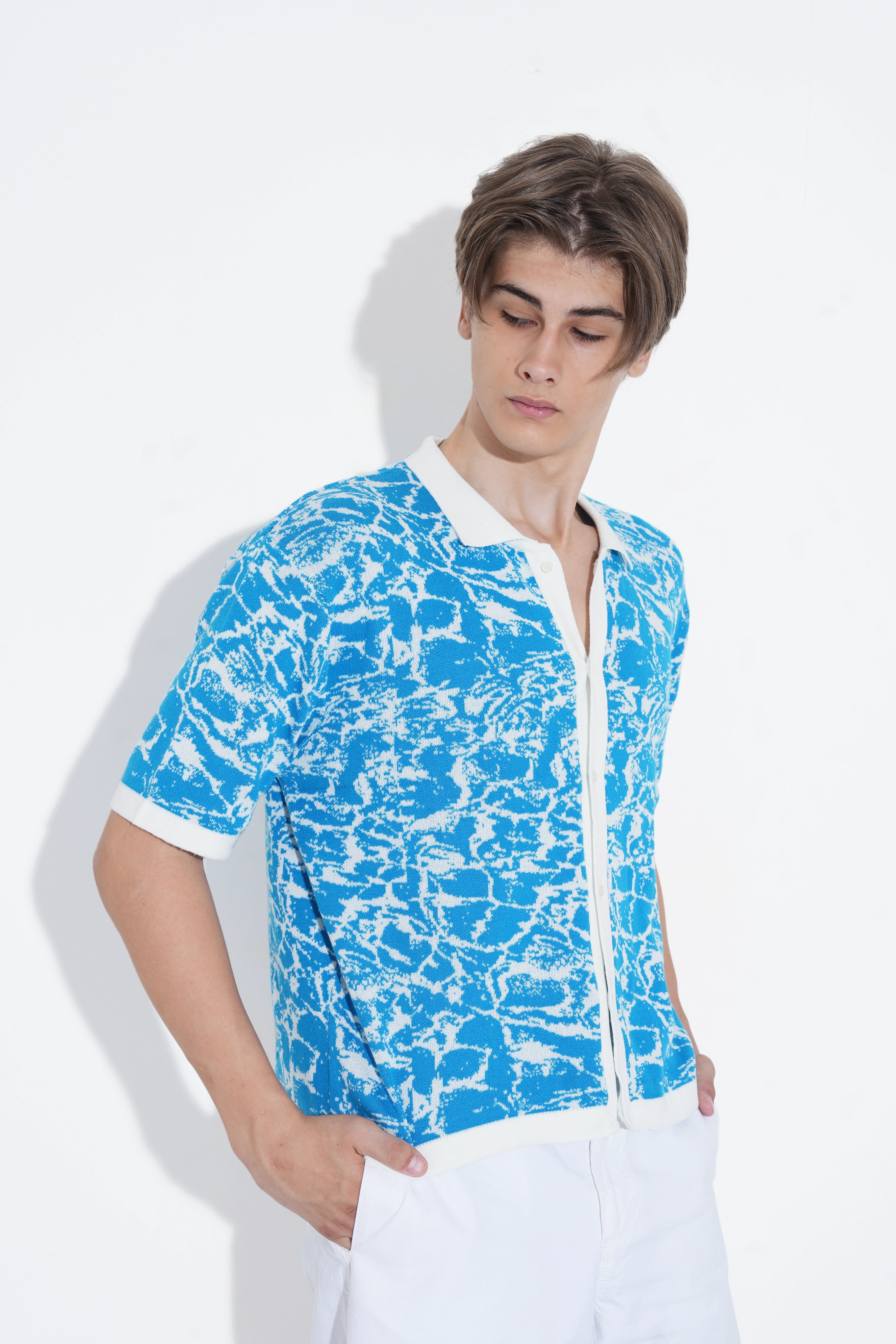 Ocean Mist Knit Shirt