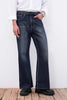 Marble Blue Flare Fit Jeans