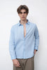 Coastal Blue Linen Shirt
