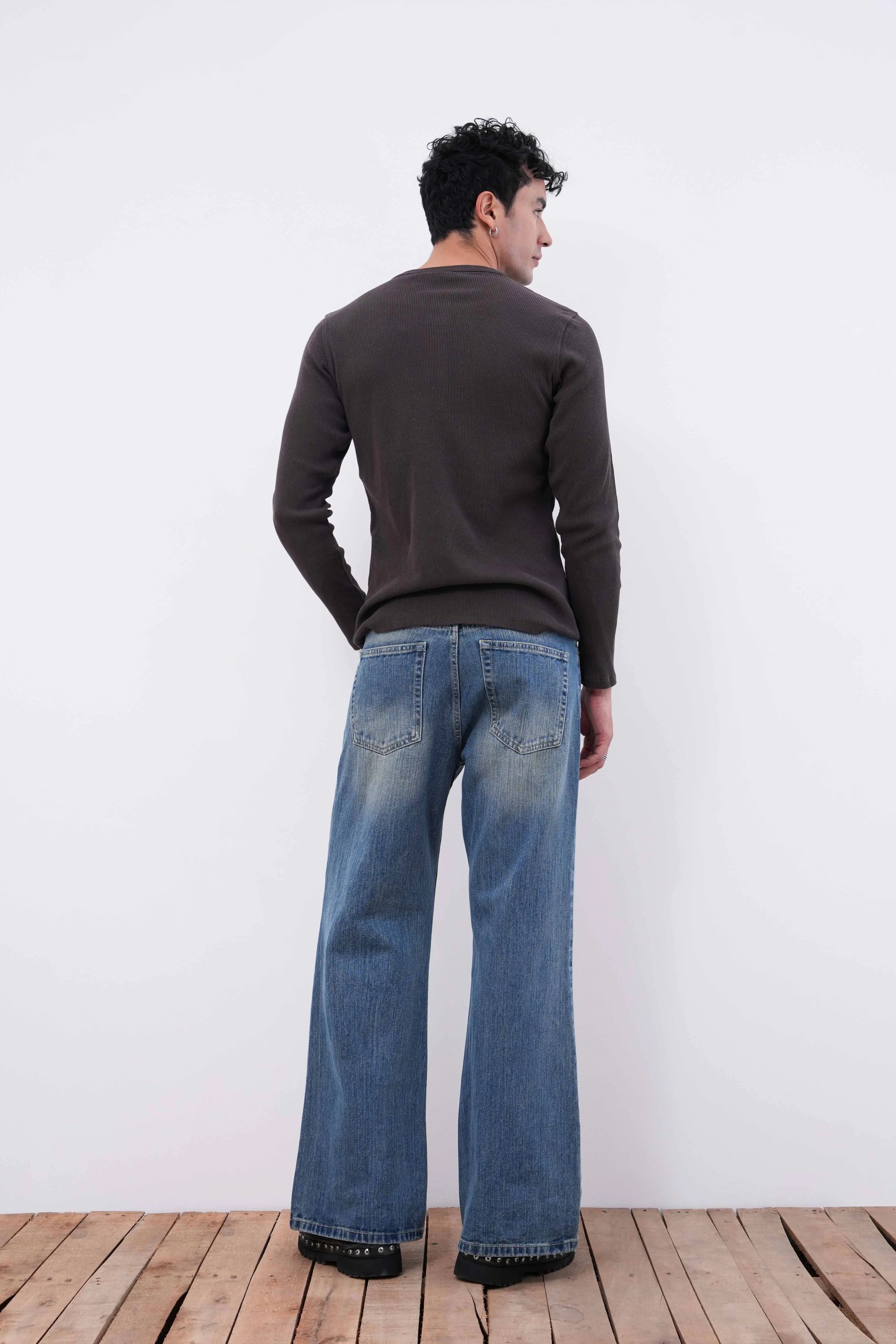 Iceberg Flare Fit Jeans