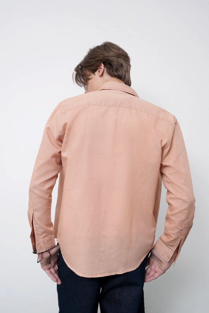 Clay Rust Linen Shirt