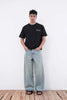 Dusty Sky Blue Baggy Fit Jeans