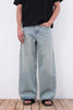 Dusty Sky Blue Baggy Fit Jeans