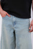 Dusty Sky Blue Baggy Fit Jeans