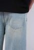 Dusty Sky Blue Baggy Fit Jeans