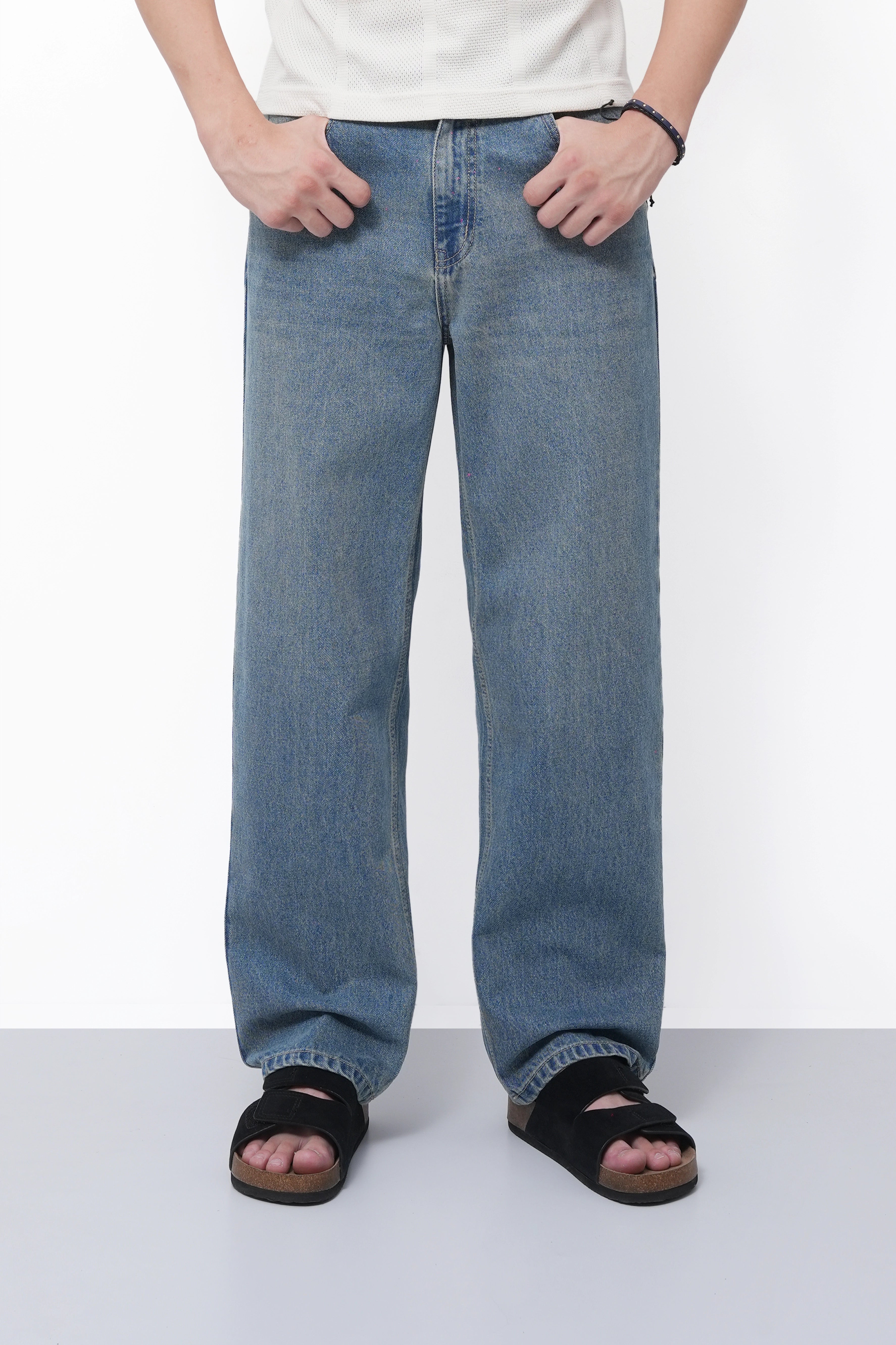 Blue Mist Straight Fit Jeans
