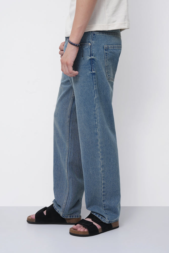 Blue Mist Straight Fit Jeans