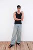 Dusty Sky Blue Baggy Fit Jeans
