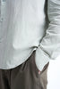 Cypress Green Crisp Cotton Shirt