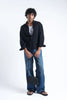 Onyx Black Crisp Cotton Shirt