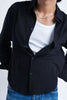 Onyx Black Crisp Cotton Shirt