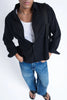Onyx Black Crisp Cotton Shirt